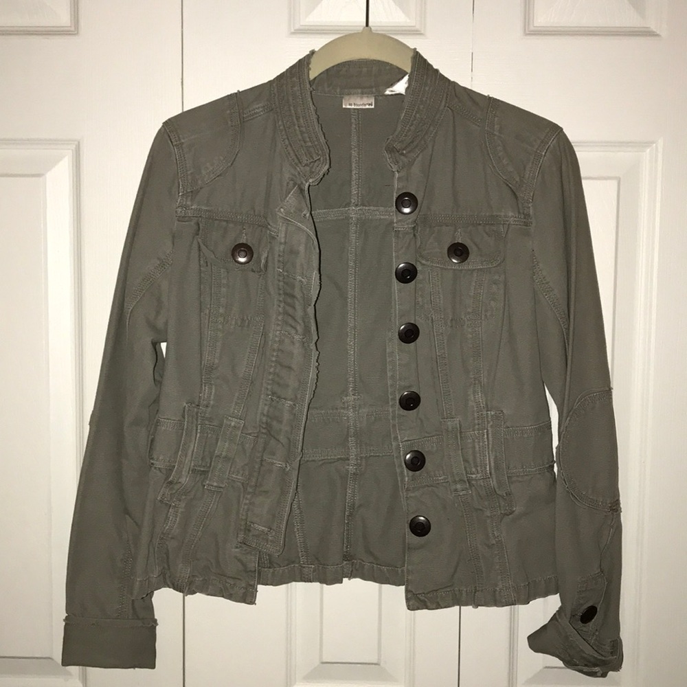 Army Green Denim Jacket